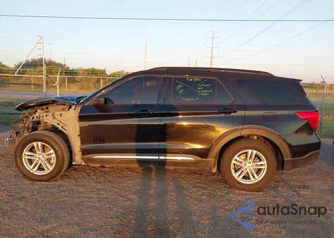 2021 Ford Explorer Xlt из США, поврежденный, VIN 1FMSK7DH2MGA94984